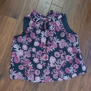 The Limited women's floral sleeveless top size 2X
